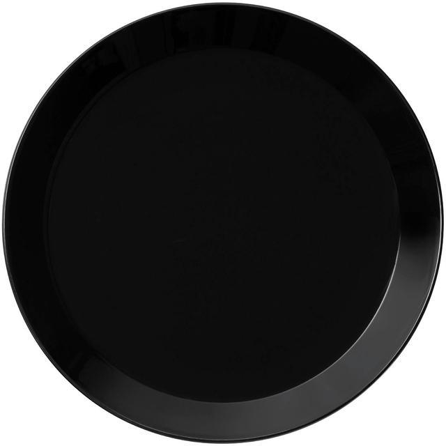 Iittala Teema Flat Plate 21cm black | Soposopo