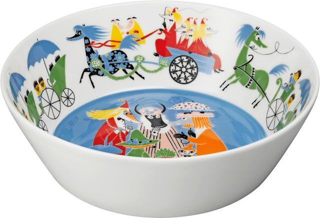 Moomin Arabia Moomin Serving Bowl Friendship 23cm | Soposopo