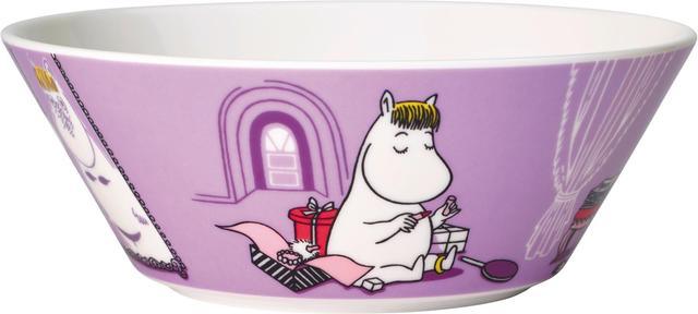 Moomin Arabia Moomin Bowl Snorkmaiden 15cm Purple | Soposopo