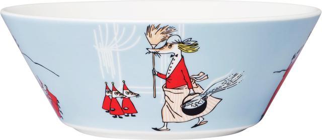 Moomin Arabia Moomin Bowl Mrs. Fillyjonk 15cm Grey | Soposopo