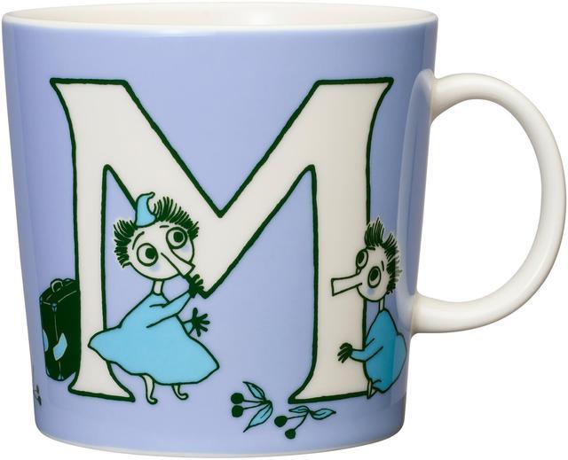 Moomin Arabia Moomin Mug ABC M 0.4L | Soposopo