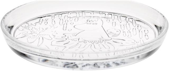 Moomin Arabia Finland Plate 15.5cm Clear