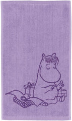 Moomin Arabia Hand Towel 30x50 Snorkmaiden Purple | Soposopo