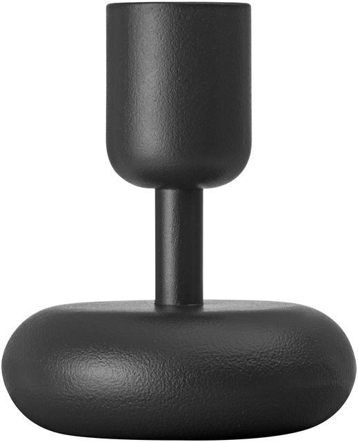 Iittala Nappula Candleholder 107mm dark grey | Soposopo