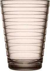 Iittala Aino Aalto Drinking Glass 33cl set of 2 linen | Soposopo