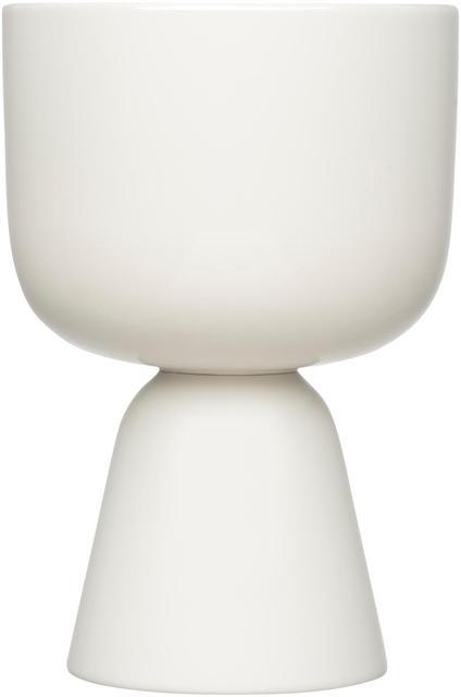 Iittala Nappula Plant Pot S 230x155mm white | Soposopo