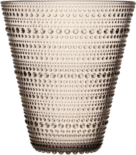 Iittala Kastehelmi Vase 154mm linen | Soposopo