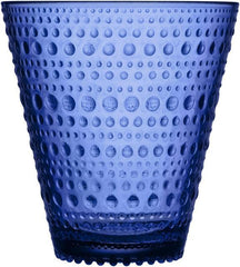 Iittala Kastehelmi Drinking Glass 30cl ultramarine blue set of 2 | Soposopo