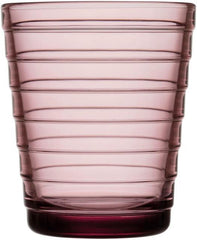 Iittala Aino Aalto Drinking Glass 22cl heather set of 2 | Soposopo