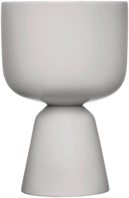 Iittala Nappula Plant Pot S 230x155mm light grey | Soposopo