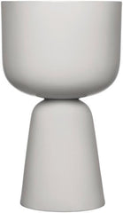 Iittala Nappula Plant Pot S 260x155mm light grey | Soposopo