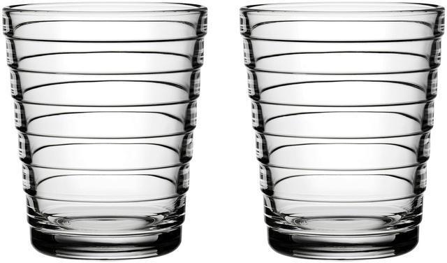 Iittala Aino Aalto Drinking Glass 22cl set of 2 clear | Soposopo