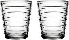 Iittala Aino Aalto Drinking Glass 22cl set of 2 clear | Soposopo