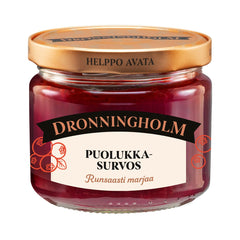 Dronningholm Lingonberry Jam 280g (Puolukkasurvos)