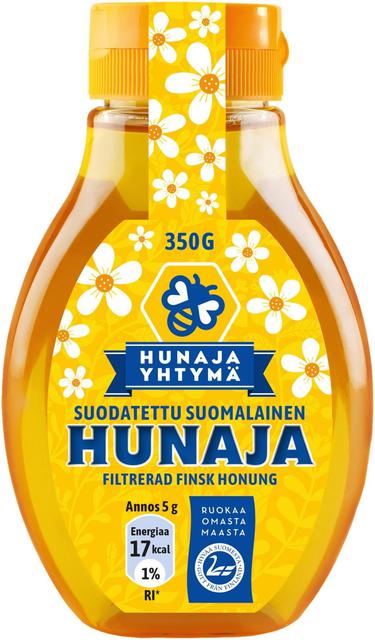 Hunajayhtymä Filtered Finnish Honey 350g | Soposopo