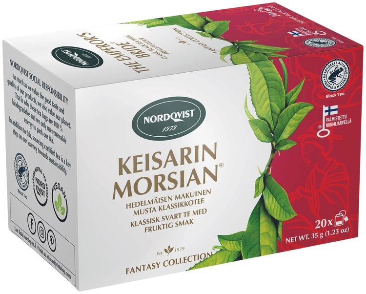 Nordqvist Keisarin Morsian Black Tea 1 Box of 35g  1.2oz | Soposopo