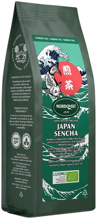 Nordqvist Japan Sencha Organic Tea 1 Pack of 80g  2.8oz | Soposopo