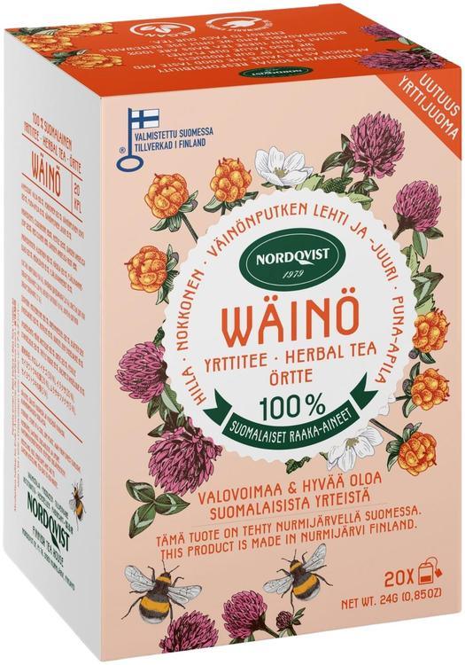 Nordqvist Wäinö Herbal  Tea 1 Box of 24g  7.1oz | Soposopo