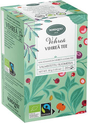 Nordqvist Vehreä Green Organic & Fair Trade Tea 1 Box of 30g  1.1oz | Soposopo