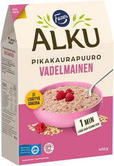 Fazer Alku Raspberry Quick Oat Porridge 400 g | Soposopo