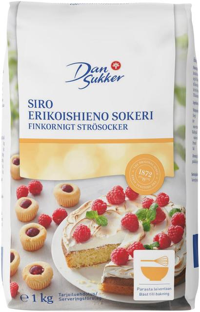 Dansukker 特级细砂糖 1公斤 - 烘焙的完美选择