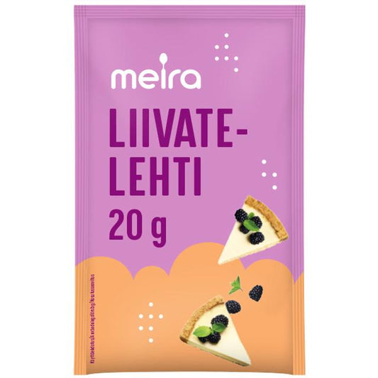 Meira Gelatin Sheets 20g - Soposopo