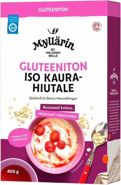 Myllärin Gluten-Free Large Oat Flakes 400 g | Soposopo