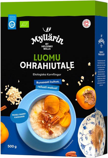 Myllärin Organic Barley Flakes 500 g | Soposopo