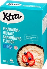 Xtra quick-cooking oatmeal flakes 500 g | Soposopo