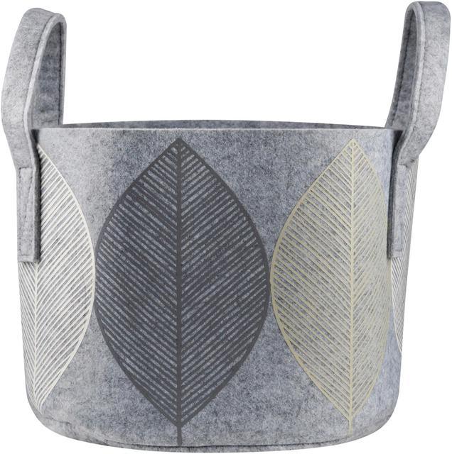 Muurla Decorative Basket Leaf 17L | Soposopo