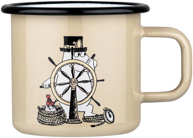 Muurla Moomin Enamel Mug Adventurer 3.7 dl | Soposopo