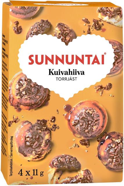 Sunnuntai 4x11g Dry Yeast - Soposopo