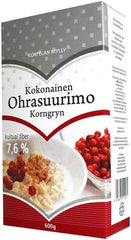 Whole Barley Grains 600 g. Korpelan Mylly - Soposopo