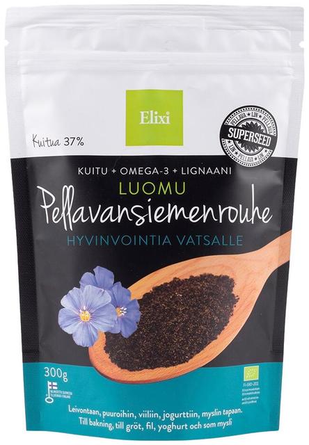 Elixi Organic Ground Flaxseed 300 g | Soposopo