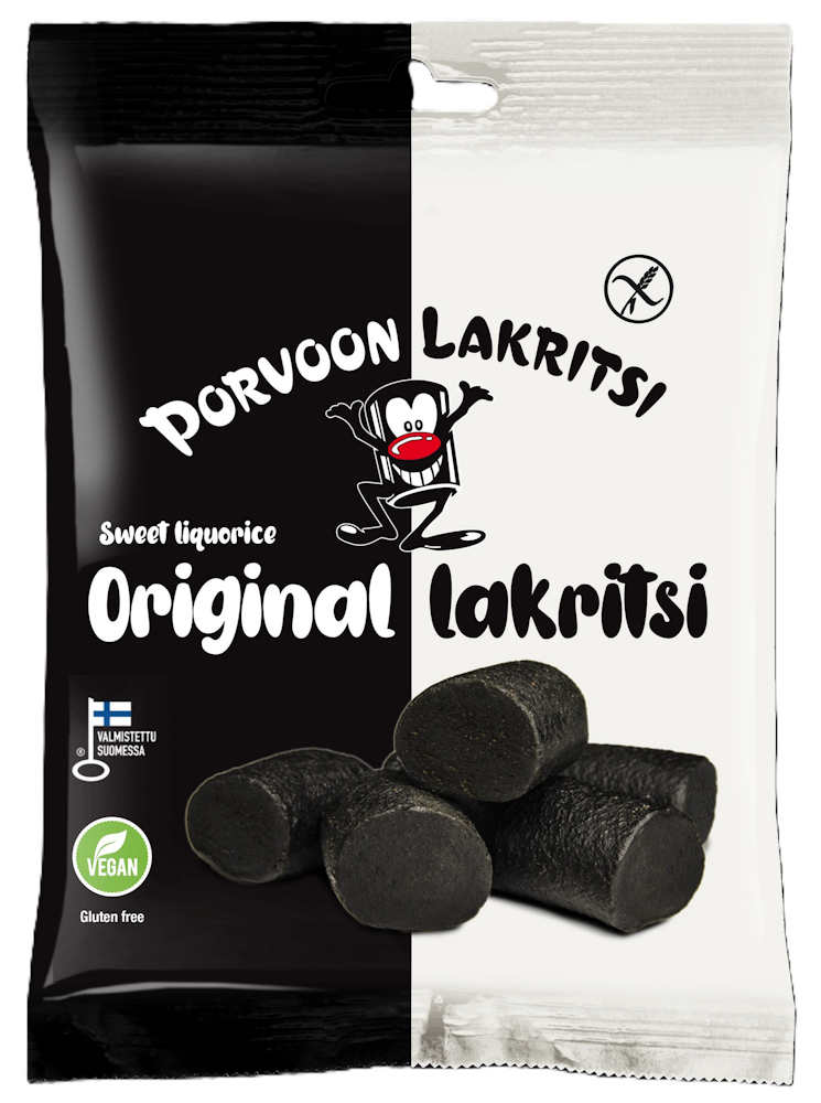 Porvoon Lakritsi Original Liquorice 1 pack × 150g - Soposopo