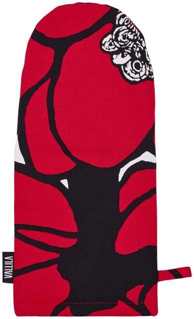 Vallila oven mitt Makeba 15x34 cm red | Soposopo