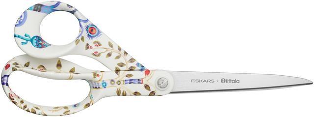 Fiskars X Iittala Scissors 21 cm, Taika white | Soposopo