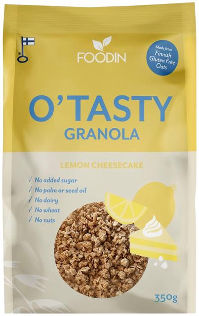 Foodin O`Tasty Lemon-Oat Granola 350 g | Soposopo