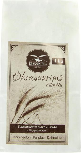 Krannin Tila 1 kg Cracked Barley Groats | Soposopo