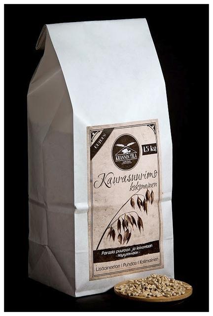 Krannin Tila 1.5 kg Whole Oat Groats | Soposopo