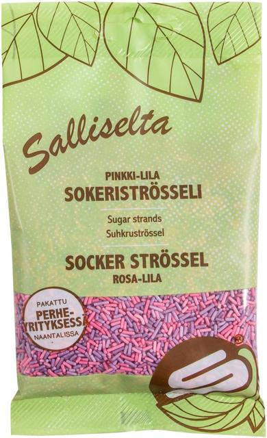 Sallinen Pink-Lilac Sugar Sprinkles 100g | Soposopo