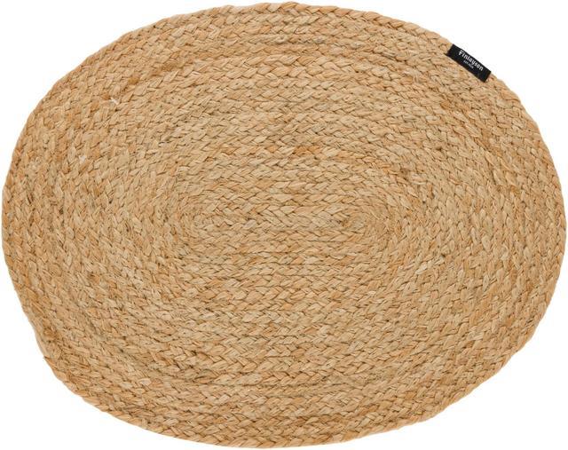 Finlayson jute placemat Oval 35x45 cm natural | Soposopo