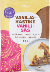 Coop vanilla sauce mix 63 g | Soposopo