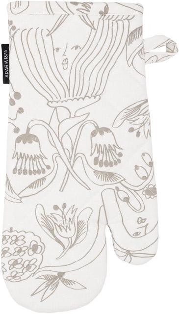 Arabia Oven Mitt Gardeners 15x32cm, Beige | Soposopo