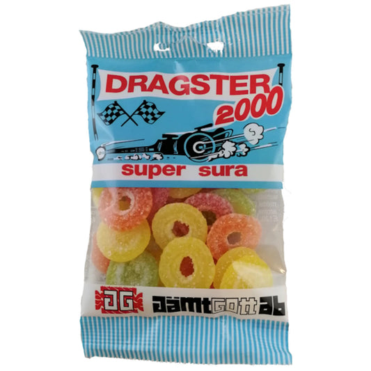 Dragster 2000 Spicy Fruit Wine Gums – product photo