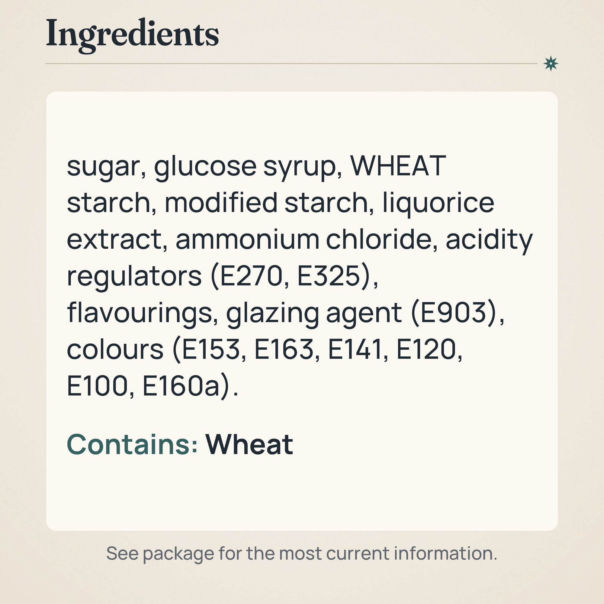 Fazer Assa MIX Gummy 220g – Ingredients and allergens