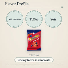 Fazer Dumle Original Chocolate Soft Chewy Toffee 200g – Flavor profile