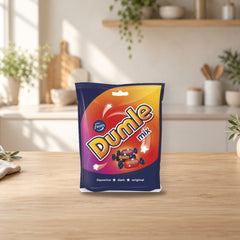 Fazer Dumle Chocolate Mix 200g – product photo on a table