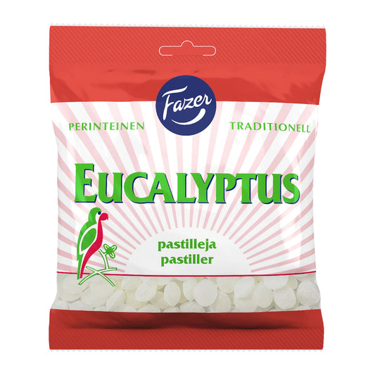 Fazer Eucalyptus Original Pastilles 200g – product photo