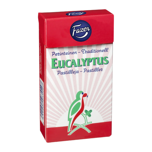 Fazer Eucalyptus Pastilles 38g – product photo
